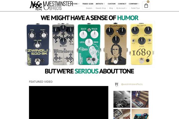 Site using Skitter Slideshow plugin
