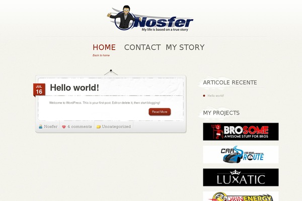 Personalpress theme site design template sample