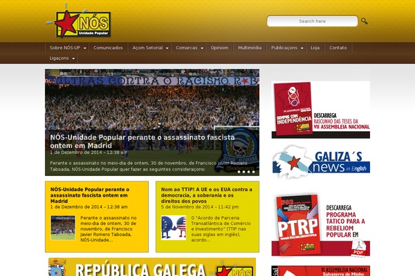 nosgaliza.org site used Wireline