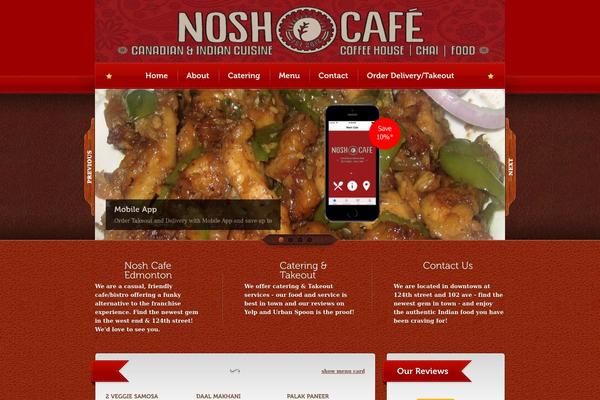 Bordeaux theme site design template sample