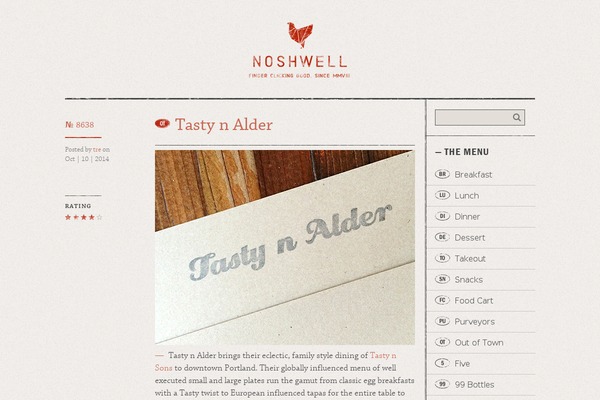 Butcher theme site design template sample