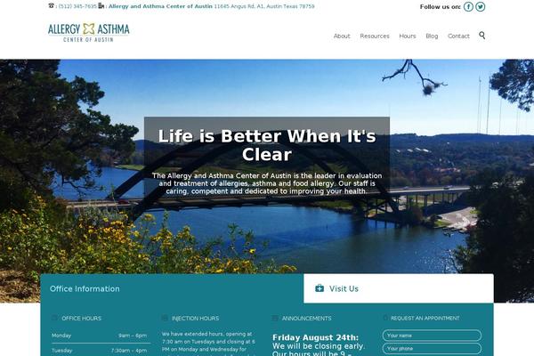 HealthCenter theme site design template sample