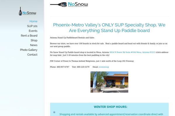 Vellum theme site design template sample