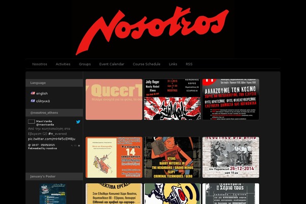 Custom Community theme site design template sample
