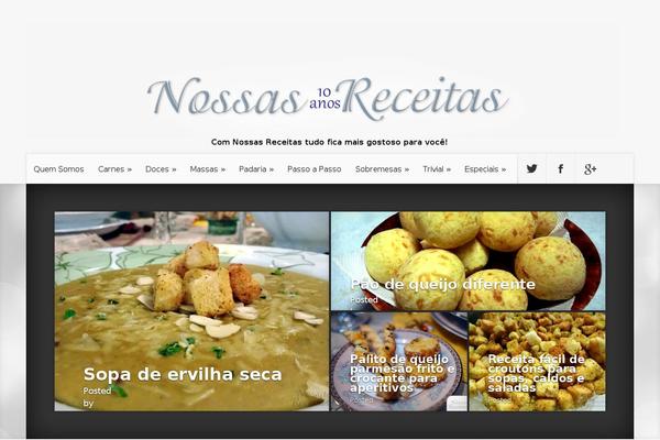 Nexus theme site design template sample