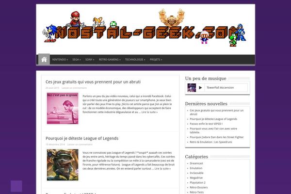 Sahifa theme site design template sample