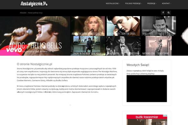 Truemag theme site design template sample