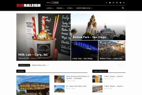 Site using Super RSS Reader plugin