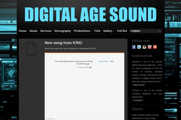 Fast Blog theme site design template sample