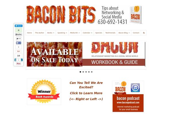 Site using Digg Digg plugin