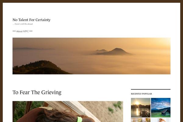 Lovecraft theme site design template sample