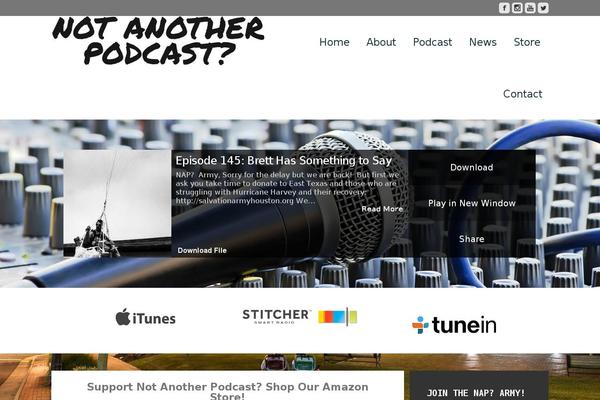 notanotherpodcastusa.com site used Playcast