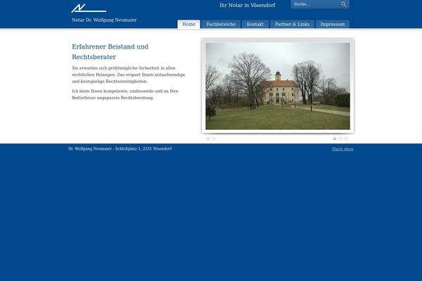 PureVISION theme site design template sample