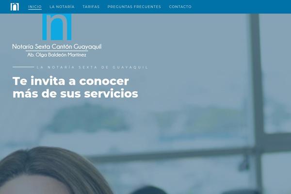 Nantes theme site design template sample