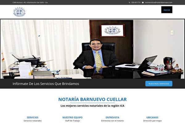 Modality theme site design template sample