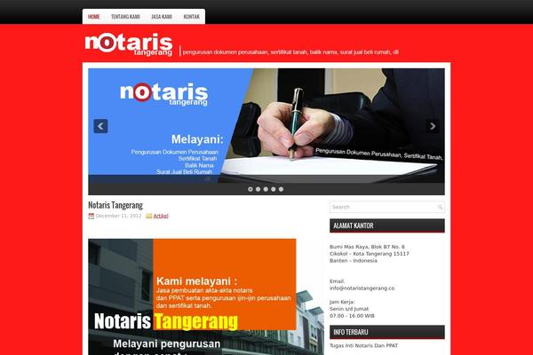 Mobitime theme site design template sample