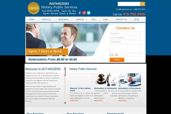 Site using Easy Testimonials plugin