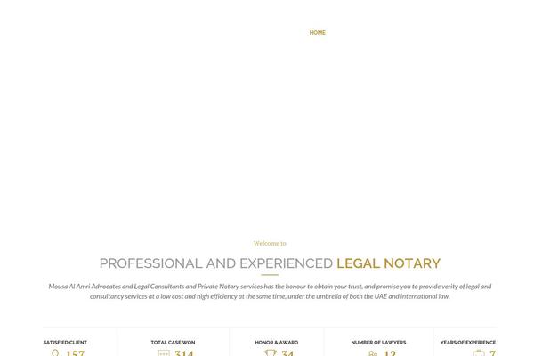 notarydubai.com site used Rightfirm