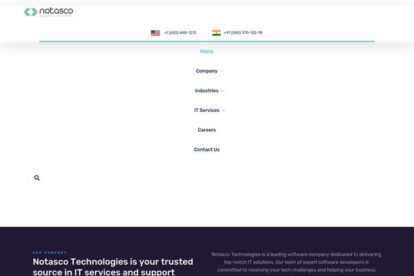 Site using GS Logo Slider plugin