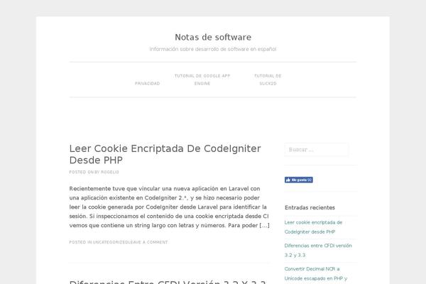 SoSimple theme site design template sample