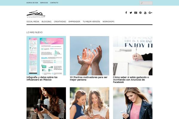 Responz theme site design template sample