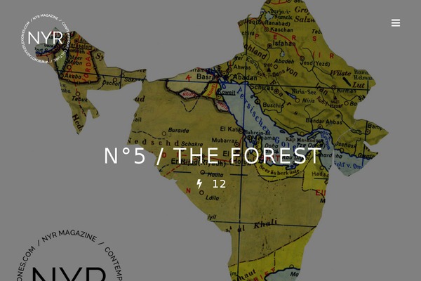 Ness theme site design template sample