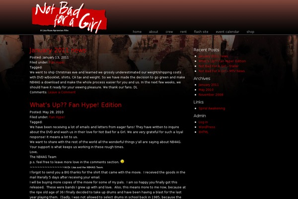 notbadforagirlmovie.com site used Blackcanvas_10