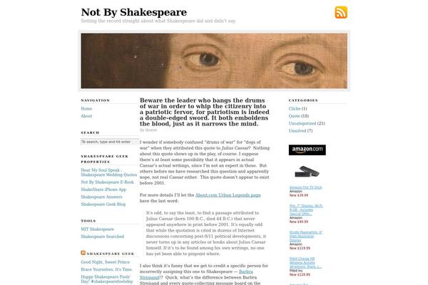 Neoclassical theme site design template sample