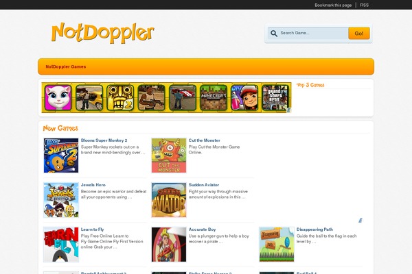 Durus theme site design template sample