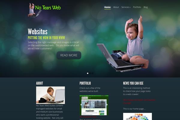 Fusion theme site design template sample
