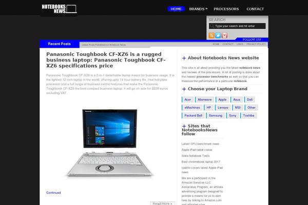 Fortune theme site design template sample