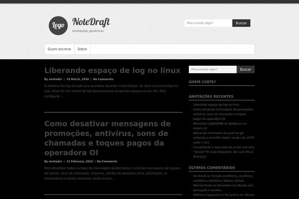 Simple Catch theme site design template sample