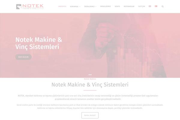 Redbiz theme site design template sample