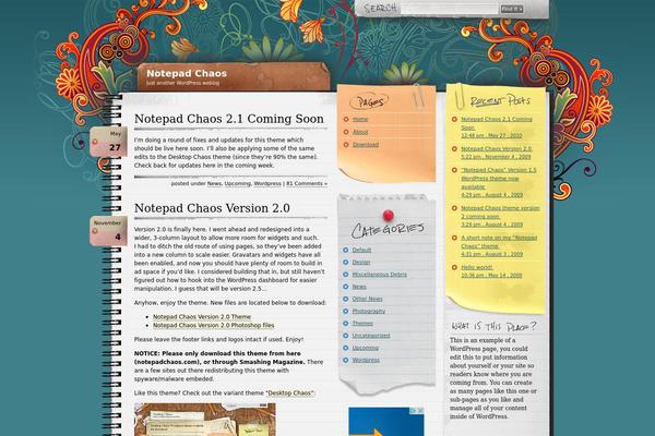 notepadchaos.com site used Notepad-chaos-v2