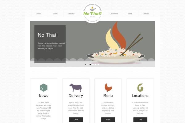 Impreza Child theme site design template sample