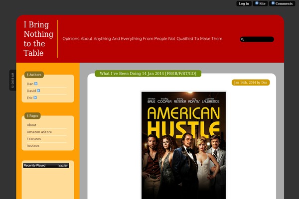 Ahimsa theme site design template sample