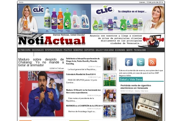 notiactual.com site used Notiactual-2022