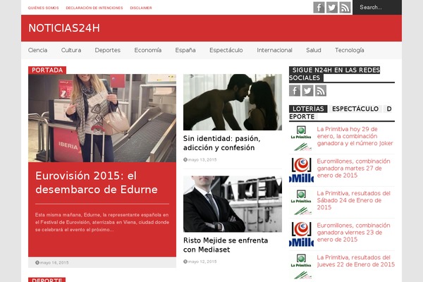 Newsup theme site design template sample