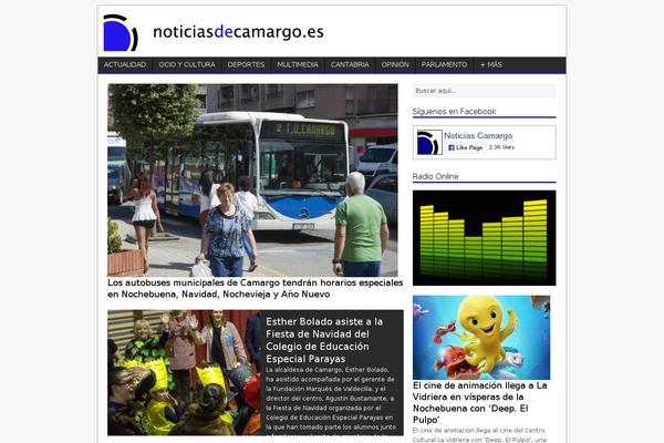 Mh_magazine_lite theme site design template sample
