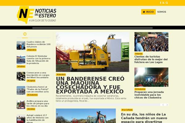 Falcon theme site design template sample