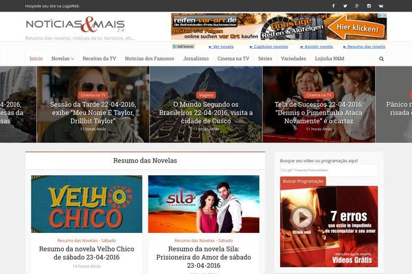 noticiasemais.com site used Magazineplus
