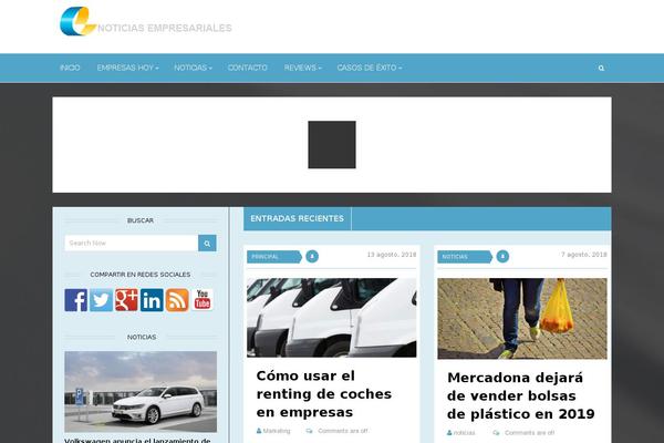 noticiasempresariales.es site used Techblaze