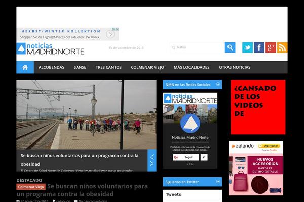 Metro theme site design template sample