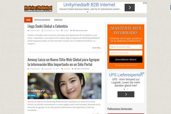 Publisher theme site design template sample