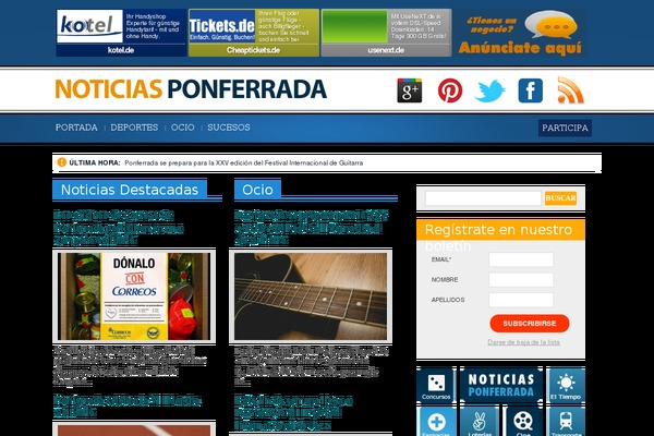 noticiasponferrada.es site used Sublime-blog