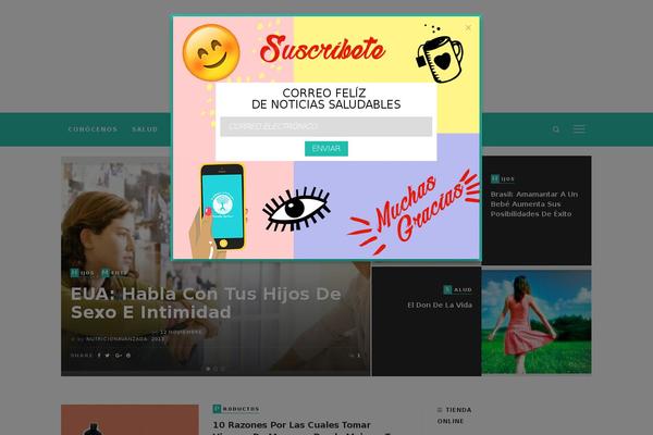Smart-blog theme site design template sample