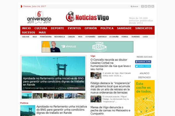 Site using Gabfire Widget Pack plugin