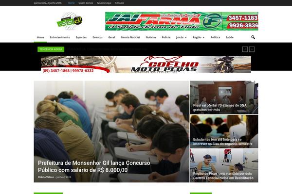 noticiei.com site used Portal2015