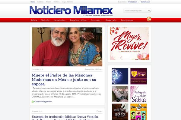 Fresh News theme site design template sample