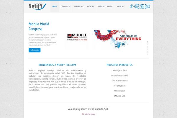Site using Contact Coldform plugin